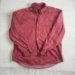 Banana Republic Red Casual Button Down Shirt